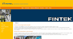 Desktop Screenshot of finteksrl.it